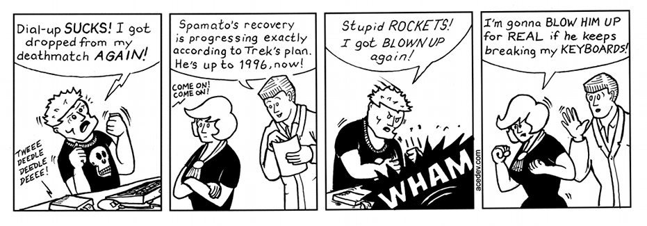 acedev comic, webcomic for Tuesday 16 Aug 2016
